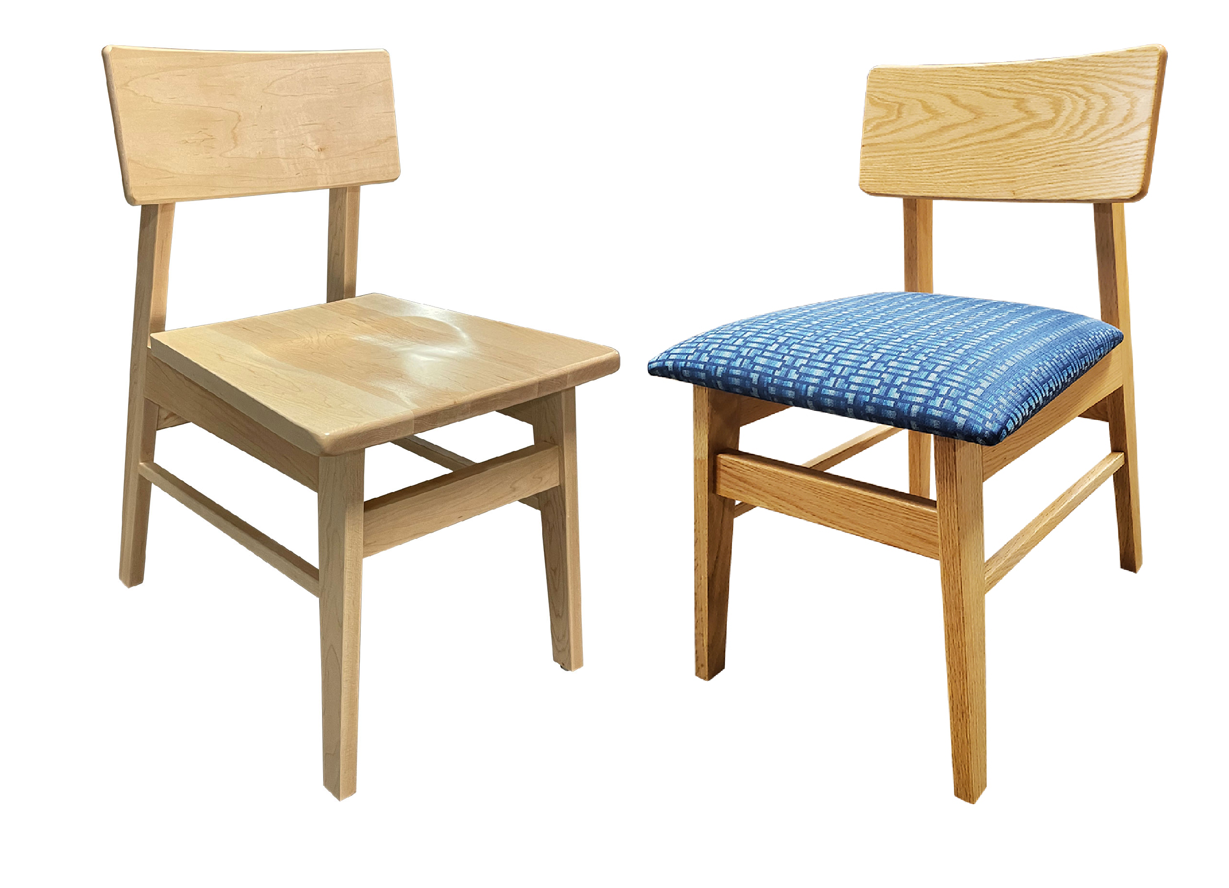 Allegro Side Chair w\/ Wood or Upholstered Seat, Wood Back